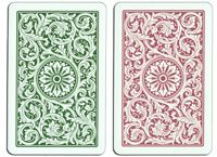 Copag 1546 Bridge Green/Burgundy Jumbo