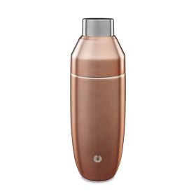 Stainless Steel Cocktail Shaker, Gold