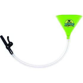 Beer Bong with Valve - 2 Ft. Tube Beer Funnel (Color: Green)
