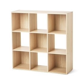 11" 9-Cube Storage Organizer (Color: Spring Pine)